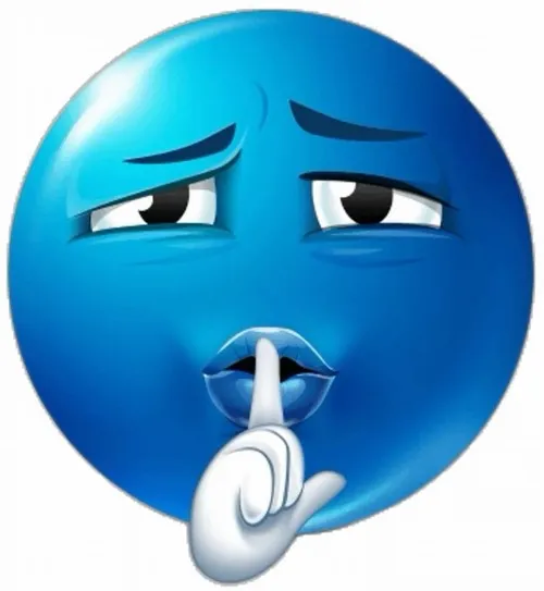 19 Icon mặt vui khuôn mặt nhẹ cười, ánh mắt tinh nghịch.