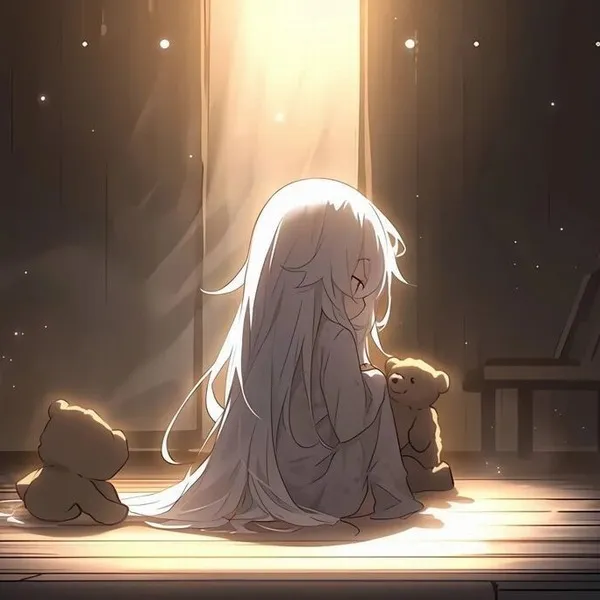 Hình đại diện tâm trạng, tóc bay nhẹ