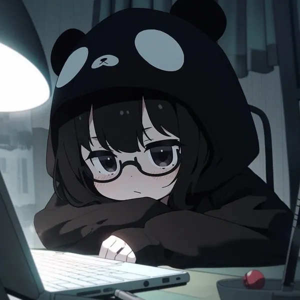 Hình profile tâm trạng, tone pastel buồn