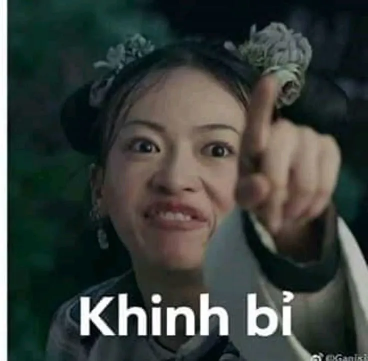 Ảnh chế nụ cười xem thường nhẹ