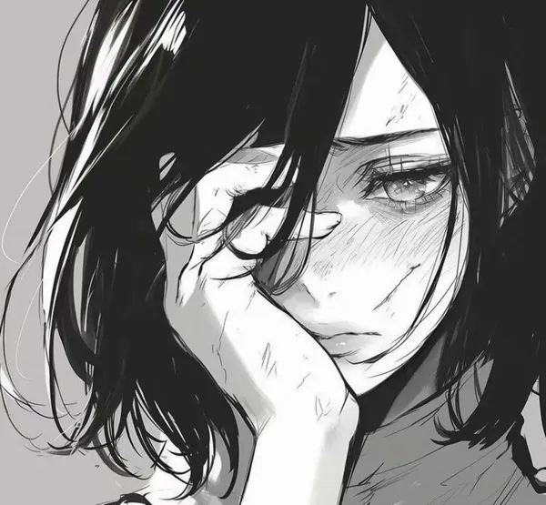 Ảnh avatar cô bé suy, ánh nhìn lạnh