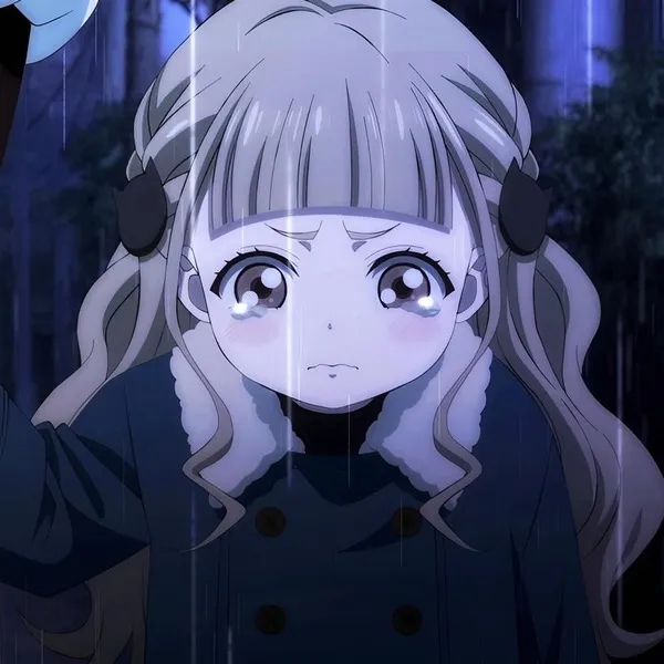 Hình profile con gái suy tư, ánh sáng yếu