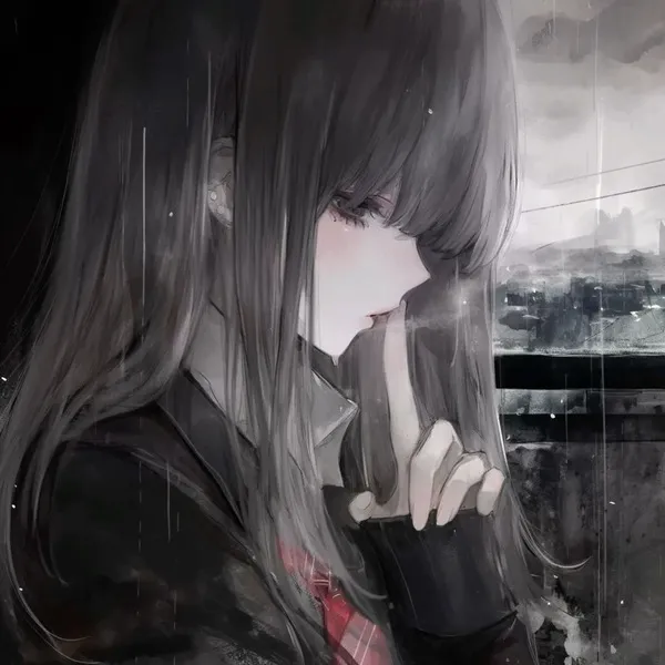 Ảnh cá nhân cô nàng tủi thân, mắt đỏ hoe