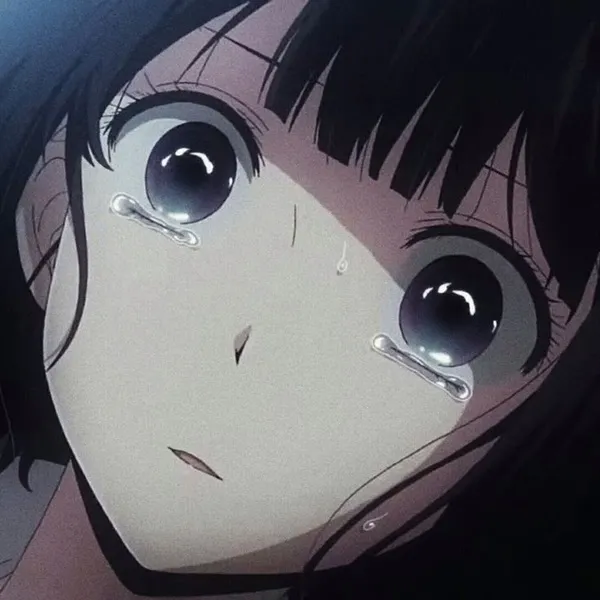 Ảnh avatar con bé buồn, tone lạnh xám