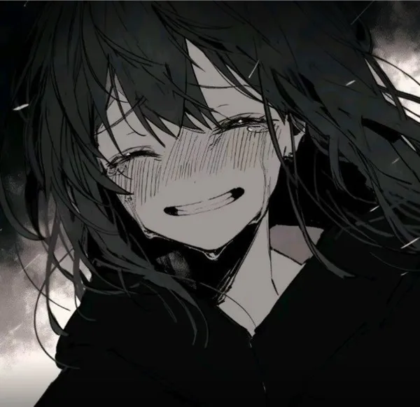 Ảnh avatar bóng hồng buồn, ánh sáng lam