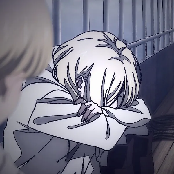 Hình đại diện cô em tủi thân, ánh nhìn xa