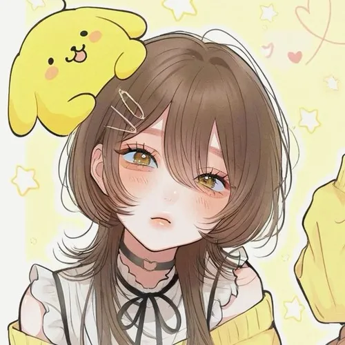 Ảnh profile anime nổi bật phông màu pastel tạo vibe nhẹ