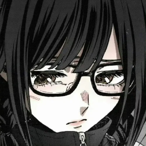 Hình đại diện cute anime đẹp lộ tóc óng dưới ánh sáng studio mềm