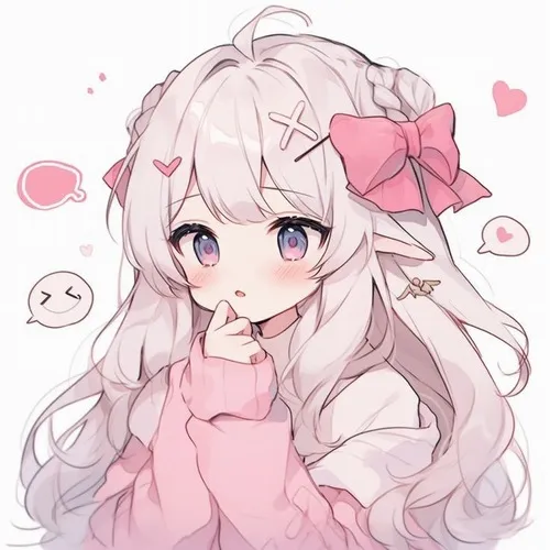 Avatar dễ thương anime đẹp dưới shading film mềm nhẹ