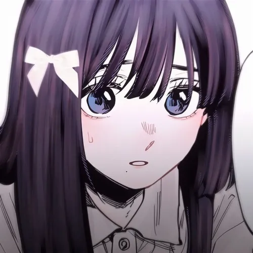 Ảnh đại diện cá nhân anime đẹp phô tóc trong tổng thể bố cục