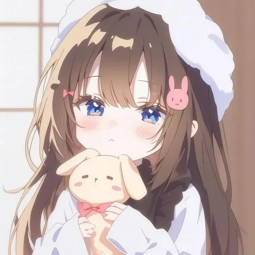 Ảnh đại diện anime tạo điểm nhấn bằng shading mềm nữ tính