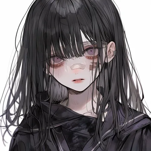 Hình đại diện anime nữ chiến binh ánh nhìn mạnh