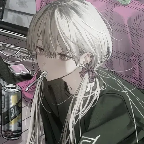 Ảnh profile anime nữ lạnh, biểu cảm vô cảm