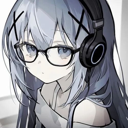 Avatar anime cô gái lạnh, tóc ngắn ngang vai