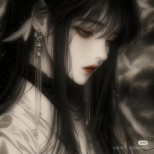 Ảnh avatar anime thiếu nữ lạnh, vibe kiêu sa