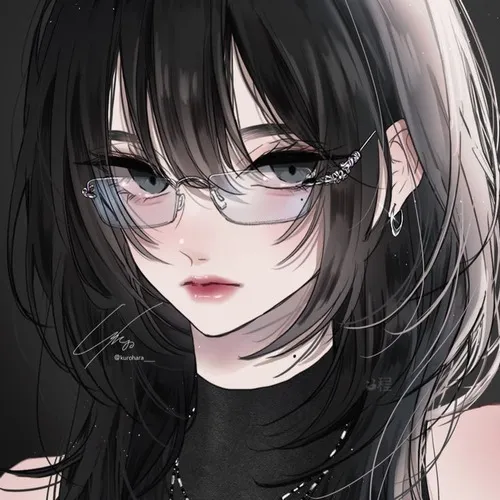 Ảnh đại diện anime mỹ nhân ánh sáng mờ êm