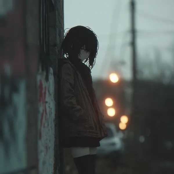 Avatar buồn nữ nhìn xa đầy tâm trạng