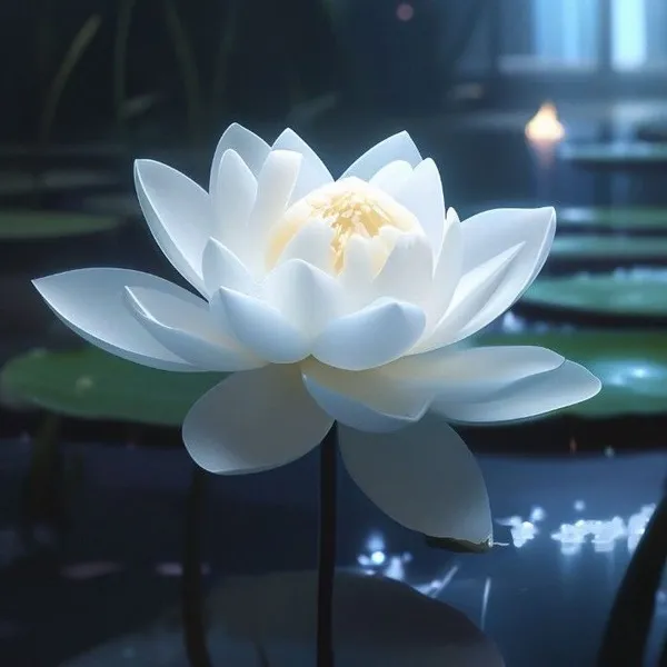 Ảnh avatar báo tang, tone trắng tinh khôi