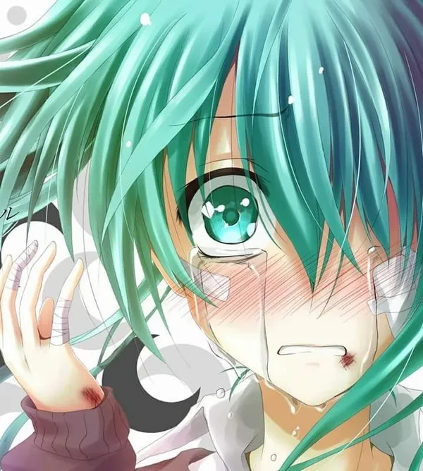 Ảnh profile cô bé suy tư, ánh nhìn mờ