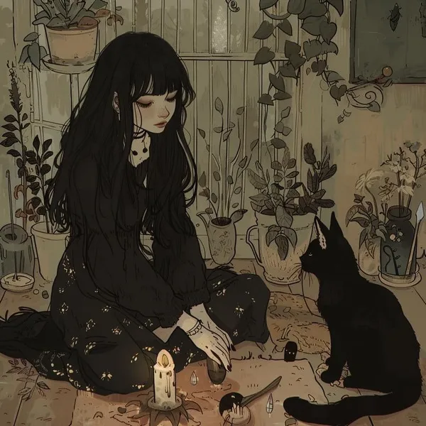 Hình đại diện cô em tủi thân, vibe nhẹ