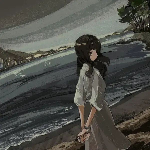 Avatar tủi thân nhìn xuống lặng lẽ