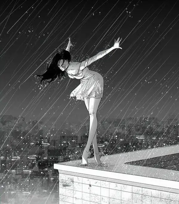 Avatar khóc nhẹ, ánh sáng lưng mờ