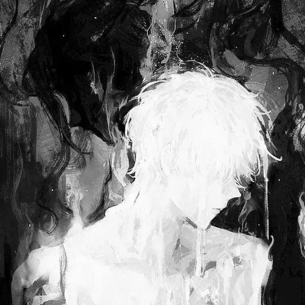 Hình đại diện buồn thẳm, tone đen trắng