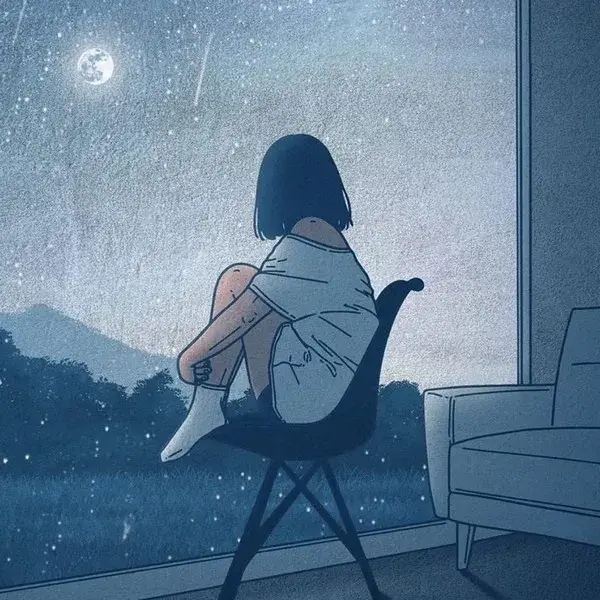 Ảnh avatar suy khi trời đổ mưa