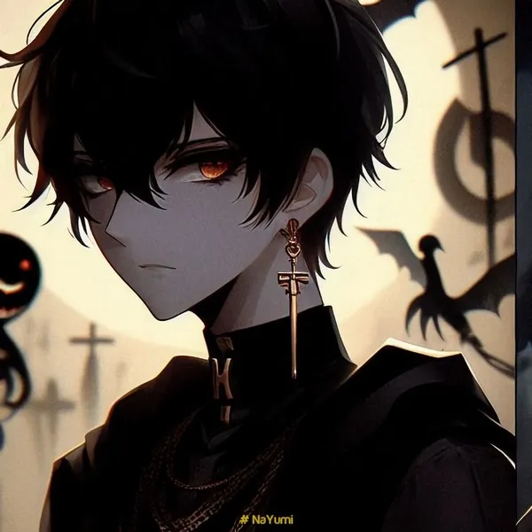 Hình đại diện ác quỷ đỏ cháy Instagram