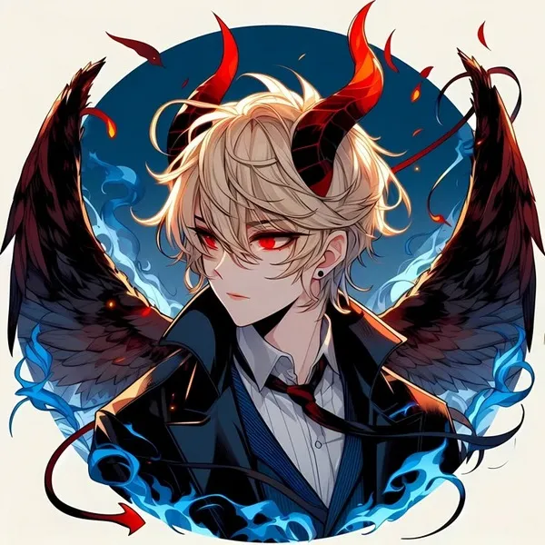 Avatar cặp ác quỷ lạnh vibe X (Twitter)