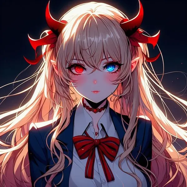 Hình profile đôi ác ma mạnh mẽ TikTok