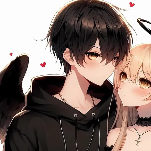 Ảnh trang cá nhân anime đôi đáng yêu cực kỳ