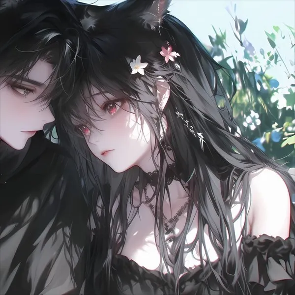 Hình profile anime đôi ngầu nhẹ cực hợp Zalo