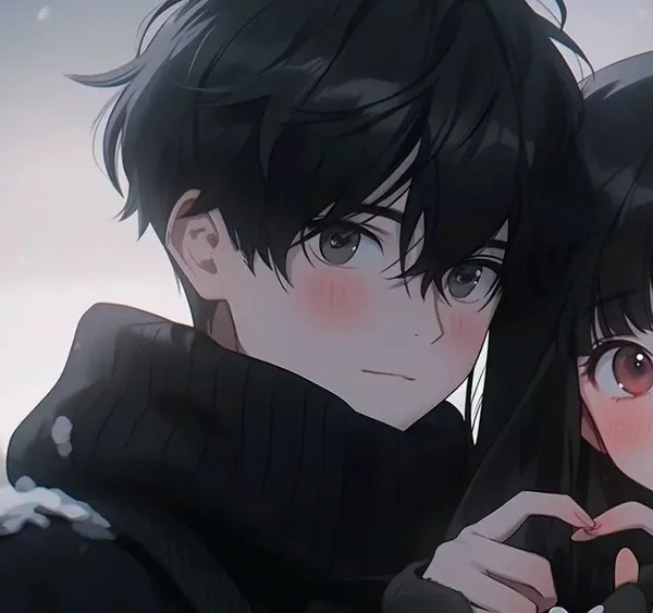 Ảnh đại diện anime cặp đôi ngọt ngào tự nhiên