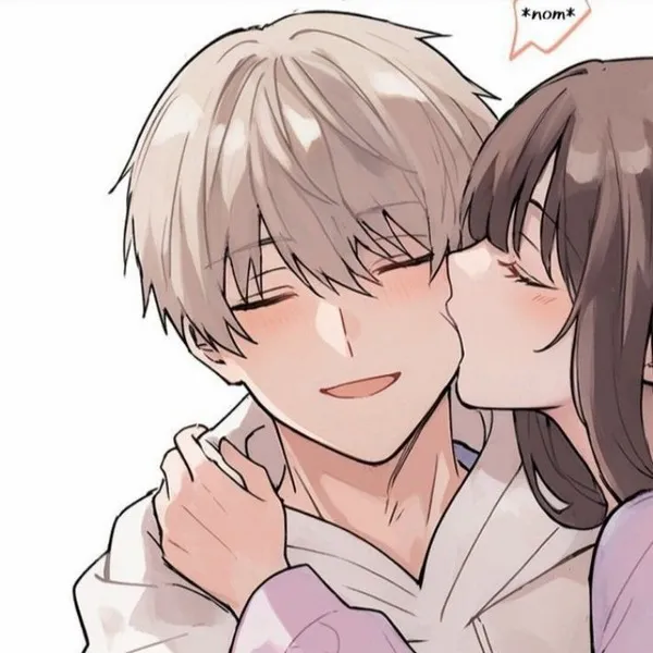 Hình đại diện anime đôi tone pastel ngọt ngào