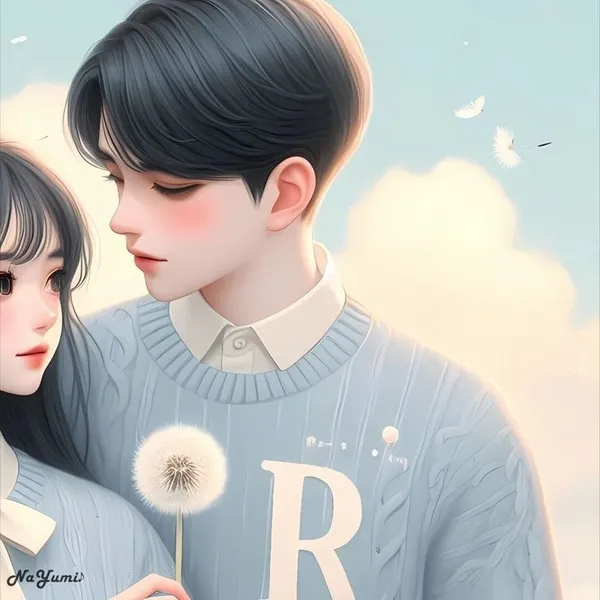 Ảnh avatar anime đôi cực dễ thương và tinh tế