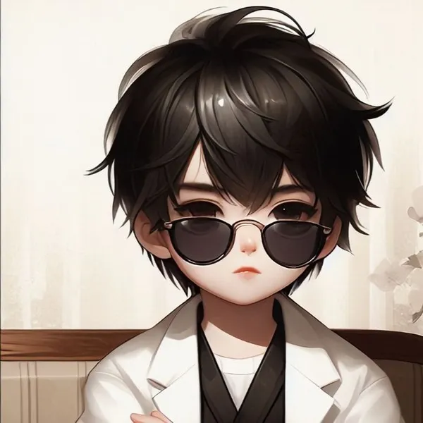 Ảnh cá nhân anime đôi trẻ trung Instagram