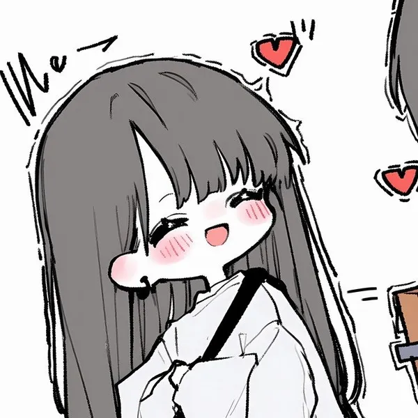 Avatar đôi tone pastel nhẹ nhàng dễ thương