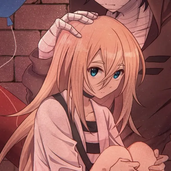 Ảnh đại diện đôi pastel hồng dịu dàng