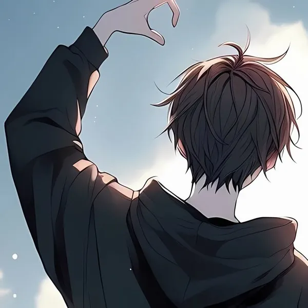 Avatar đôi khung trái tim tone trắng đen