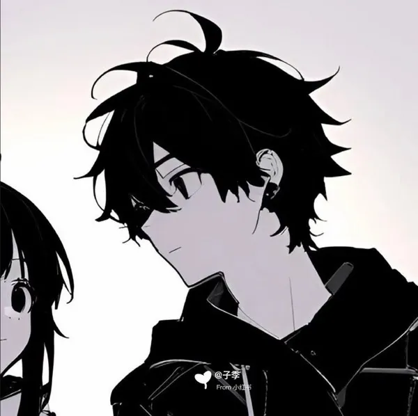 Avatar đôi chụp với khung cửa kính