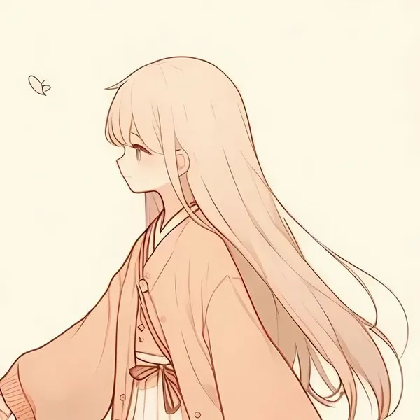 Ảnh profile đôi cùng ô che mưa nhẹ