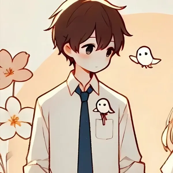 Hình profile đôi ánh sáng tự nhiên nhẹ