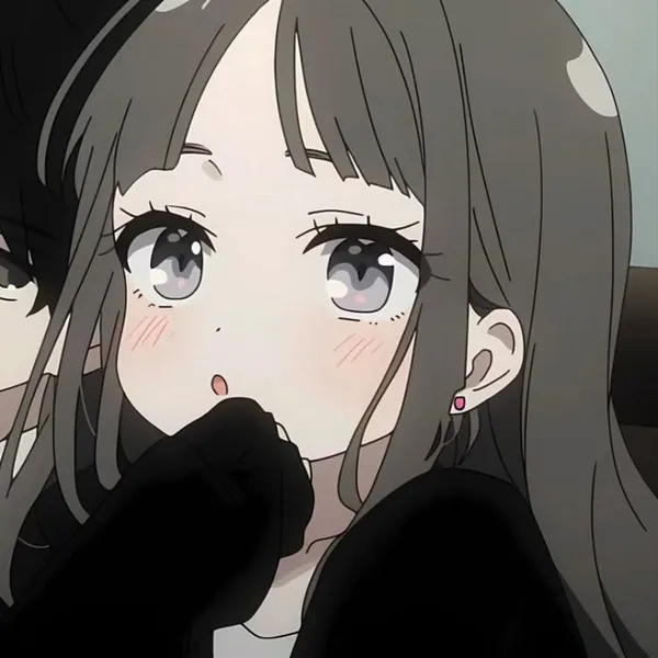 Ảnh đại diện đôi nhìn nhau qua kính