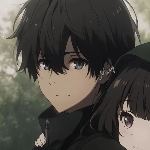 Hình profile đôi chụp bằng góc nghiêng