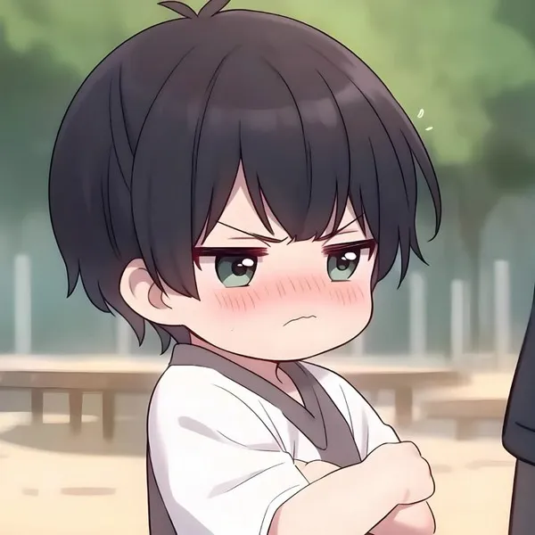 Avatar đôi chibi cute siêu năng lượng