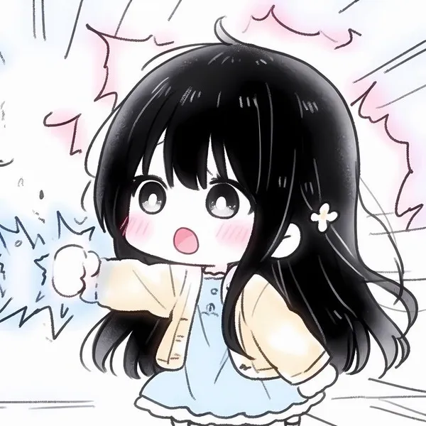 Ảnh avatar cặp chibi cute ngọt ngào