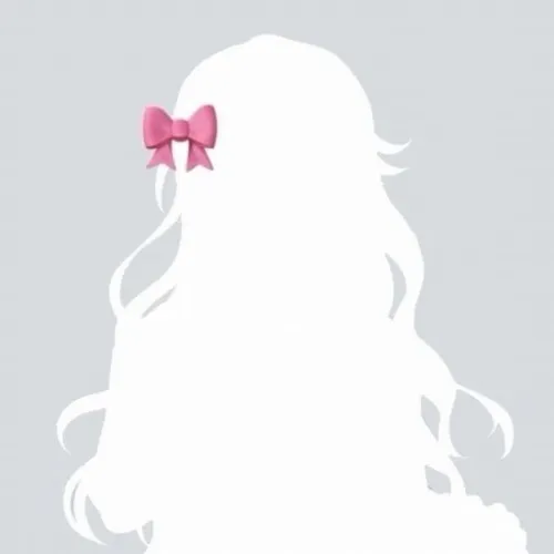 Ảnh profile Threads nữ mặc định nơ nhẹ nhàng