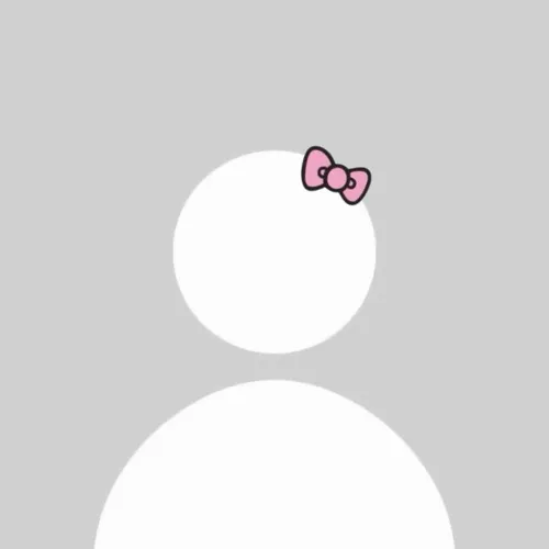 Hình đại diện trắng nữ nơ xinh xắn