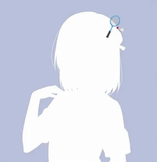 Avatar dễ thương trắng nữ có nơ tinh tế